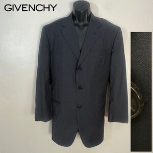 Givenchy Charcoal Gray Blazer EU 52R ~US 40R Gently worn Made in Italy 100% wool